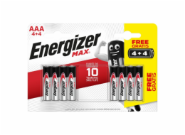 Baterie Energizer MAX AAA/R03, Blistr(4+4)