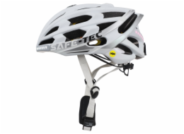 SAFE-TEC Chytrá Bluetooth helma/ Repro/ MIPS/ TYR3  White L