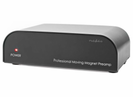 Nedis AAMP2411BK NEDIS předzesilovač/ vstup 1x RCA/ výstup 1x RCA/ 2 kanály/ gramofon/ phono/ automatický/ černý