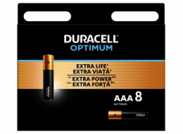 Duracell Optimum alkalická baterie 8 ks (AAA)