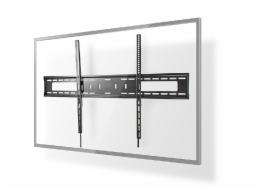 Nedis TVWM3050BK - Pevný Nástěnný Držák TV | 60-100" | Max. 75 kg | Vzdálenost od Stěny 30.5 mm