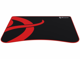 AROZZI ARENA Fratello DeskPad/ herní podložka pro celý stůl Arena Fratello/ černá/ červený okraj/ červené písmeno A