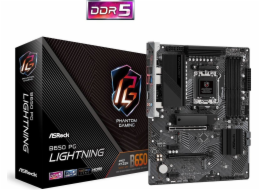 ASRock MB Sc AM5 B650 PG Lightning, AMD B650, 4xDDR5, 1xHDMI