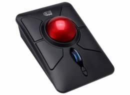 Adesso iMouse T50/ bezdrátová trackball myš 2,4GHz/ 2,0" trackball/ programovatelná/ optická/ 400-4800DPI/ USB/ černá