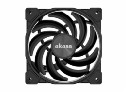 AKASA ventilátor ALUCIA XS12 (Hadal Black Edition), 12cm fan