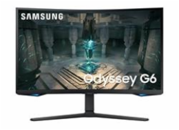 SAMSUNG MT LED LCD Gaming Smart Monitor 32" OdysseyG75T  - prohnutý,VA,2560x1440,1ms,240Hz,Wifi, BT,Pivot