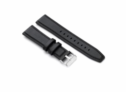 Řemínek Niceboy WATCH Band 22mm leather black