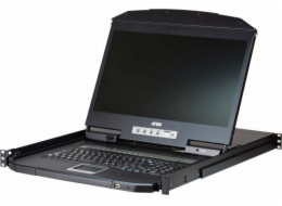 ATEN CL3108NX-ATA-AG racková konzole 47 cm (18.5") Černá 1U