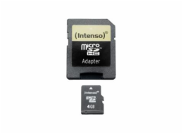 Intenso microSDHC 4 GB paměťová karta