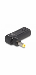 Delock Adaptér na kabel na nabíjení laptopu, ze zásuvky USB Type-C na zástrčku HP 4,8 x 1,7 mm, úhlový 90°