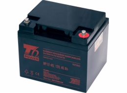 T6 Power NP12-45 12V 45Ah Akumulátor T6 Power NP12-45, 12V, 45Ah