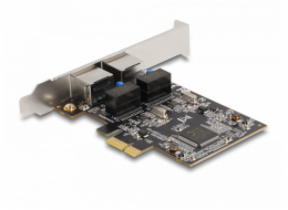 Delock PCI Express x1 karta na 2 x RJ45 Gigabit LAN