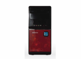AMEI AM-C1002BR/Micro ATX/Černá a červená