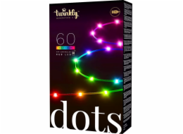 Twinkly Dots Smart LED Lights 60 RGB (Multicolor)  USB Powered  3m  Black Twinkly | Dots Smart LED Lights 60 RGB (Multicolor)  USB Powered  3m  Black | RGB – 16M+ colors