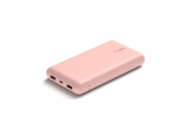 Belkin BOOST CHARGE™ USB-C PowerBanka, 20000mAh, 15W, růžová