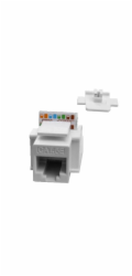 DATACOM Keystone RJ45 UTP CAT5E samořezný bílý