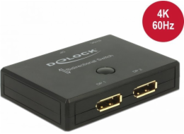 Delock DELOCK Umschalter Displayport 2-1 obousměrný 4K 60Hz