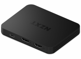 NZXT externí záznamová karta Signal HD60 /externí/ 1080p při 60fps/ 2x HDMI/ 1x USB 3.0 typ C/ UVC/ černá