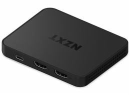 NZXT externí záznamová karta Signal 4K30/ externí/ 2160p při 30fps/ 2x HDMI/ 1x USB 3.0 typ C/ HDR10/ UVC/ černá