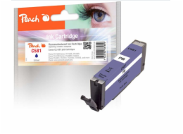 PEACH kompatibilní cartridge Canon PGI-580XL, black, 17ml