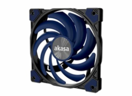 AKASA ventilátor ALUCIA XS12 (Photic Blue Edition), 12cm fan