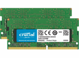 Crucial 64GB Kit DDR4 3200 MT/s 32GBx2 SODIMM 260pin CL22