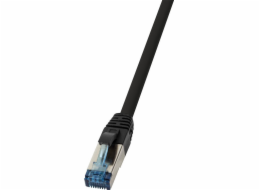 LogiLink Patchkabel LogiLink CAT6A S/FTP AWG27f. Průmysl černý 20m