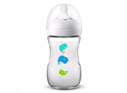 Avent Butelka Natural Wieloryb 1m+ 260ml (SCF070/23)
