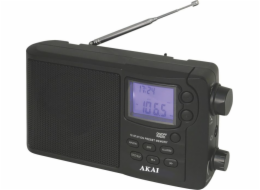 Rádio AKAI, APR-2418, přenosné, LCD displej, 0,8 W RMS