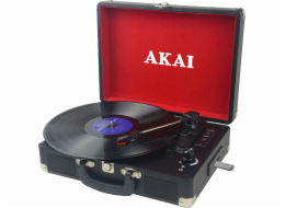 Akai ATT-E10 Gramofon kufříkový, 3 rychlosti, Bluetooth