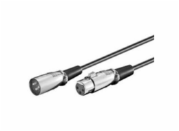PremiumCord Kabel XLR-XLR M/F 6m