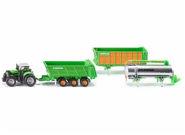 FARMÁŘ DEUTZ-FAHR s Joskin přívěs, autíčko