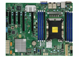 SUPERMICRO MB 1xLGA3647, iC622, 8x DDR4 ECC,10xSATA3, 1xM.2, PCI-E 3.0/2,2,1(x16,x8,x4),2x 10Gb LAN,IPMI