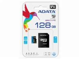 ADATA MicroSDXC karta 128GB Premier UHS-I Class 10 + adaptér