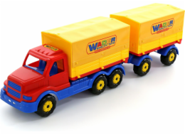 Polesie Stalker Truck s plachtou a přívěsem - 44273