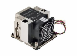 Supermicro SNK-P0068AP4 Chladicí systém pro počítač Procesor Vzduchový chladič 6 cm Černá, Nikl