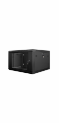 LANBERG RACK CABINET 19” WALL-MOUNT 6U/600X600 (FLAT PACK) V2 BLACK