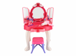 Baby Mix Amanda Dětský toaletní stolek se židličkou