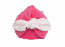 Dívčí čepička turban New Baby For Girls dots