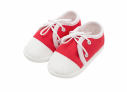 Kojenecké capáčky tenisky New Baby červené 0-3 m