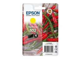 Epson 503 - 3.3 ml - žlutá - originální - blistr s RF / akustickým alarmem - inkoustová cartridge - pro Expression Home XP-5200, XP-5205; WorkForce WF-2960DWF, WF-2965DWF