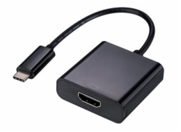 Adaptér C-TECH Type-C na HDMI, M/F, 15cm