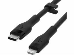 Belkin USB-C kabel s lightning konektorem, 3m, černý - Flex