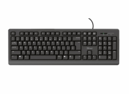 Trust Primo Keyboard 23884 TRUST PRIMO/Drátová USB/DE-Layout/Černá