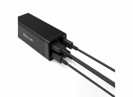 Tellur AC nabíječka PDHC2 65W (2xPD2xQC3.0) EU UK US Black