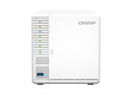 QNAP TS-364-8G (4core 2,9GHz, 8GB RAM, 3x SATA, 2x M.2 NVMe sloty, 3x USB, 1x 2,5GbE, 1x HDMI 1.4b)