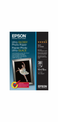 Epson Ultra Glossy Photo Paper 10x15 cm, 20 lis, 300 g S 041926