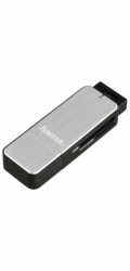 Hama 00123900 USB 3.0 Card Reader Aluminium