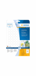 Herma Removable Round Labels 20 25 listu DIN A4 2400ks      4386