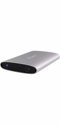 FANTEC ALU-25U31 silber 2,5" USB 3.1 Typ C Aluminium